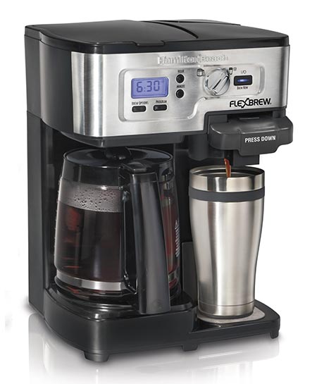 4. Hamilton Beach FlexBrew 49983A Single Serve
