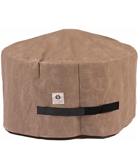 3. Duck Covers Elite Round Fire Pit Cover