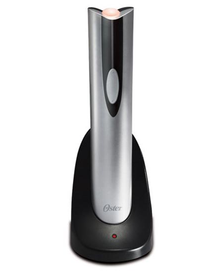 1. Oster Cordless Electric Wine Bottle Opener: