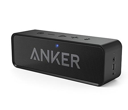 1. Anker SoundCore Bluetooth Speaker