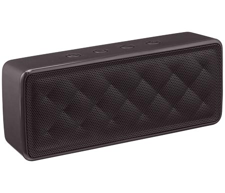 3. AmazonBasics Portable Bluetooth Speaker