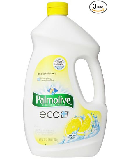 8. Palmolive eco gel dishwasher detergent.
