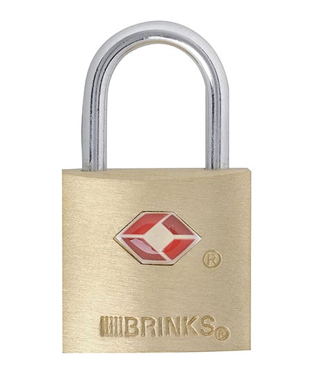 6. Brinks Luggage Lock 