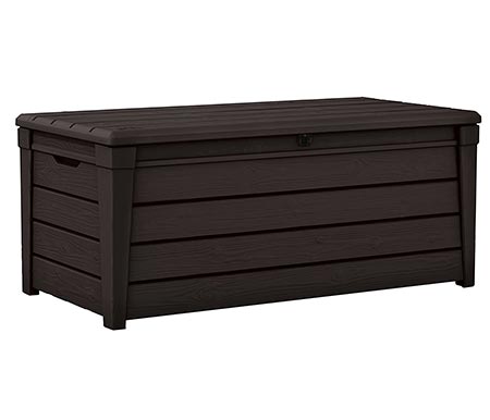 4. KeterBrightwood deck storage box: