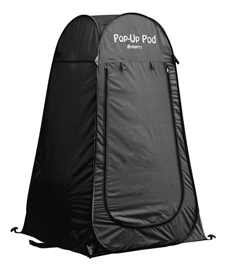 2. Gigatent Portable Pop-Up Pod Dressing tent