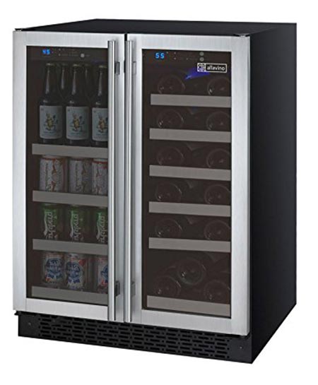 5. Allavino VSWB-2SSFN built-in wine cooler