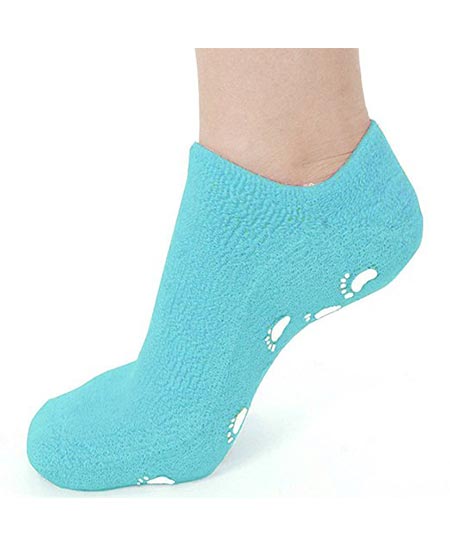 10. pinkiou spa gel socks
