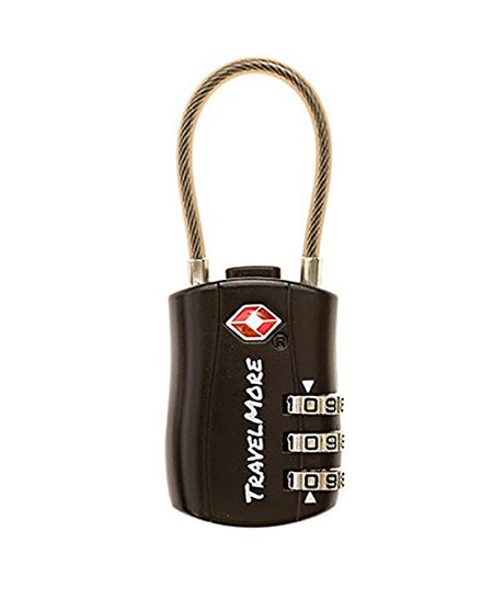 1. TravelMore Luggage Locks 