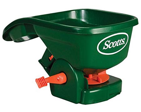 3 Scotts Handy Green II Hand Held Broadcast spreader