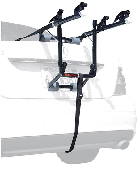 3. Allen Sports Deluxe 2-Bike Trunk Mount Rack