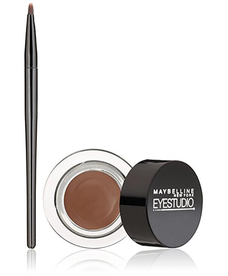 7. Maybelline new York eye studio lasting drama gel liner waterproof, brown