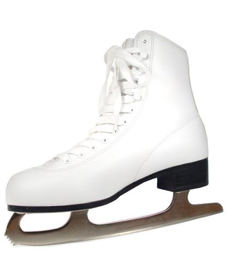 4 American Athletic Shoe Women's Tricot Lined Ice Skates