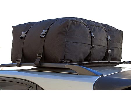 5 OxGord IN Roof Top Cargo Rack Waterproof Carrier Bag for Vehicles, 10 cubic feet