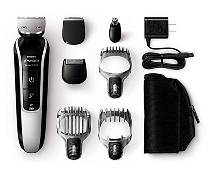 3 Philips Norelco Multigroom 5100 Grooming Kit - 18 Length Settings QG3364/49 