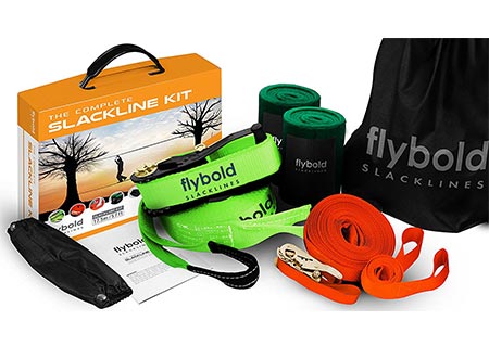 1. flybold slackline kit
