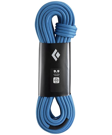 7 Black Diamond 9.9mm Dynamic Climbing Rope