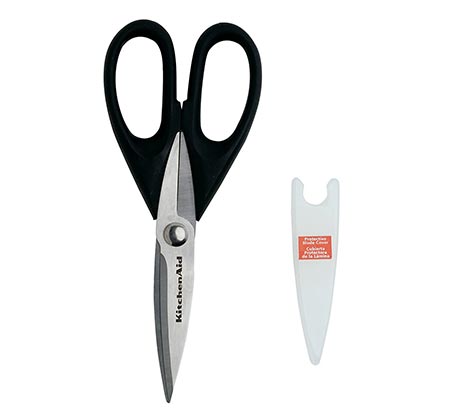 3 KitchenAid Shears with Soft Grip Handles, Black