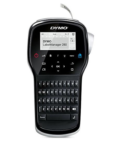 2 DYMO LabelManager 280 Rechargeable Hand-Held Label Maker (1815990)