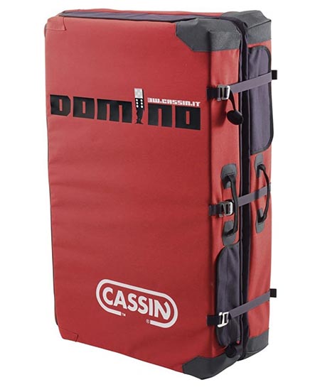 7 Camp Domino crash pad red/black