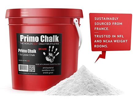 3 Stop ruining your hands - Primo Chalk, the way climbing and lifting chalk should be. Switch to Primo gym chalk and experience the difference for yourself.