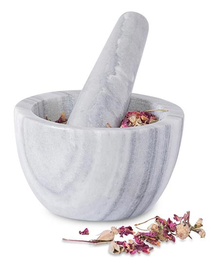 10 Single Quality Marble Mortar And Pestle 5