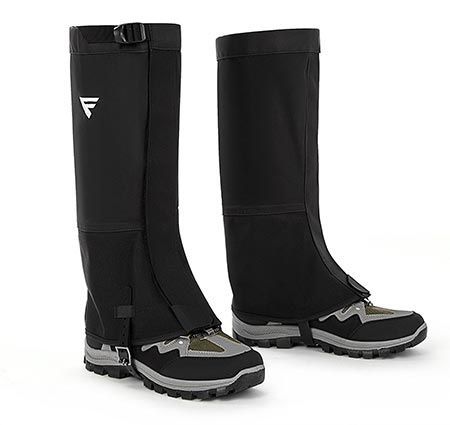 3 FiveJoy Mountain Hiking Boot Gaiters (Men and Women)  