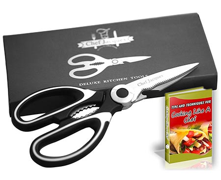 10 Chef Jacques Premium Kitchen Scissors 