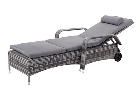 9 Tangkula Wicker Chaise Lounge 