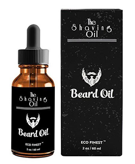 9 AsaVea 100% Natural Men’s Beard Oil Leave-In Conditioner and Softener and beard growth