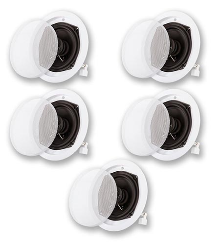 7 Acoustic Audio R191 in Ceiling / In Wall speakers.