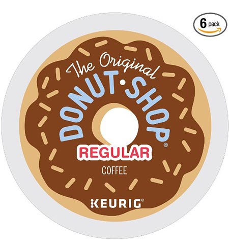 2 The Original Donut Shop Regular Keurig Single-Serve K-Cup Pods