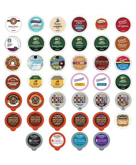 3 Coffee Variety Sampler Pack for Keurig K-Cup Brewers