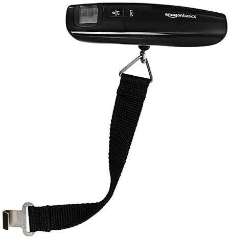 4 AmazonBasics Digital Luggage Scale