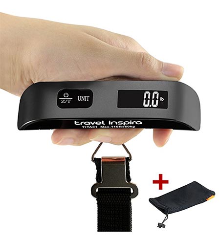 7 Travel Inspira Digital Hanging Postal Luggage Scale 