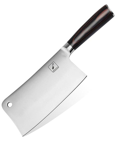 2 Imarku 7-Inch Stainless-Steel meat Cleaver