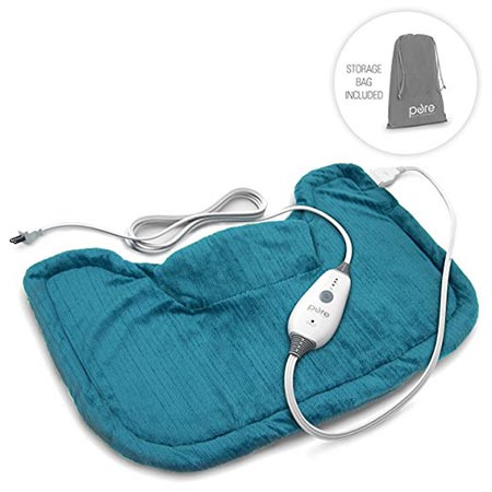 5 PureRelief Neck & Shoulder Heating Pad with Fast-Heating Technology