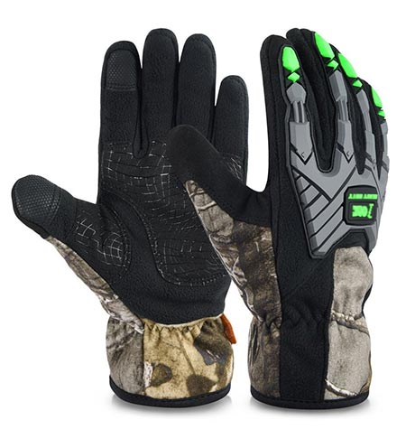 7 Vbiger Climbing Gloves Crag Gloves Outdoor Waterproof Touch Screen Warm Gloves In Camouflage