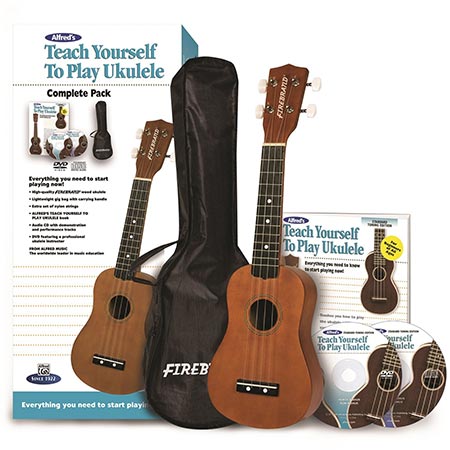 7. Alfred's Teach Yourself to Play Ukulele, Complete Starter Pack