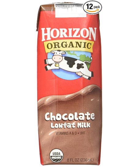2. Horizon and Organic Low Fat Milk Box, 8, Chocolate