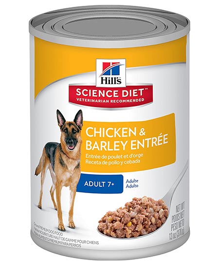 11 Hill's Science Diet Adult 7+ Entrees Wet Dog Food, 13-Ounce Can, 12-Pack