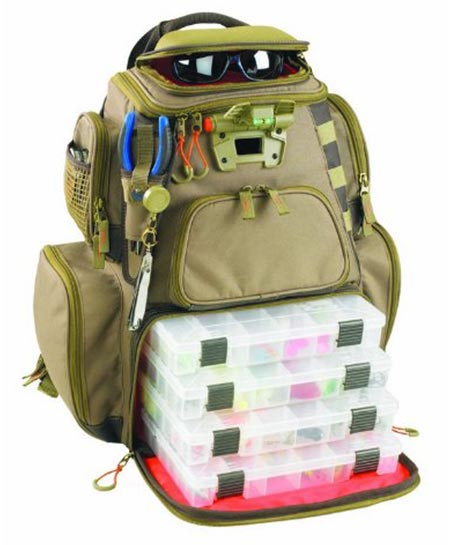 3. Wild River by CLC WT3604 Tackle Tek Nomad Lighted Backpack 