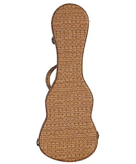 10. Eddy Finn EF RCC Hard Shell Rattan Styled Ukelele Case