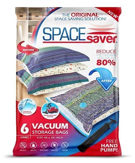 1. SpaceSaver Premium JUMBO Vacuum Storage Bags