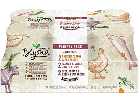 12 Purina beyond Natural Grain Free Ground Wet Dog Food