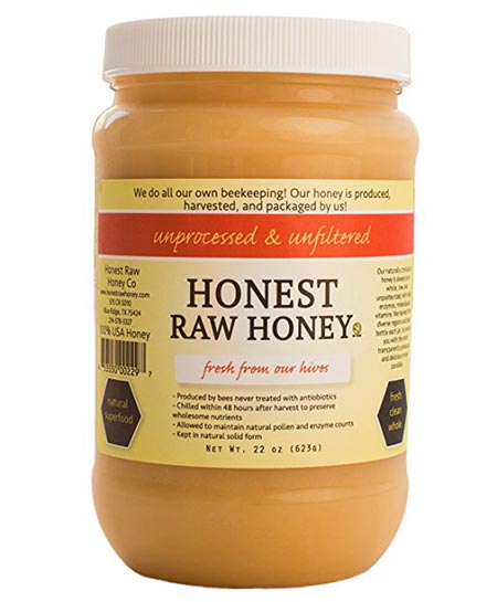 7. Honest Raw Honey