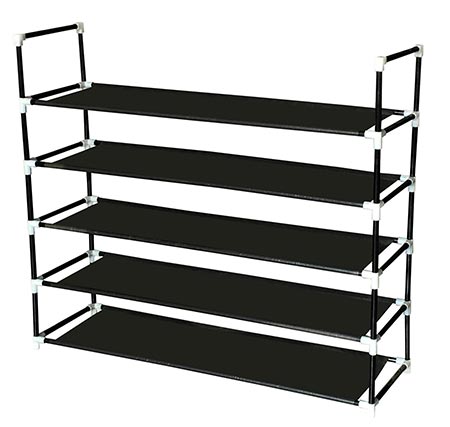 4 Sodynee 25 Pairs Shoe Rack