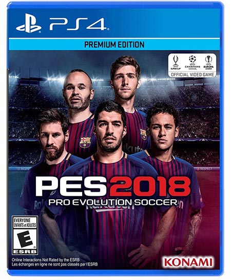 8 Pro Evolution Soccer 2018 - PlayStation 4 Standard Edition 