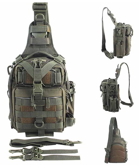 7. BLISSWILL Outdoor Multifunctional Tackle Bag 
