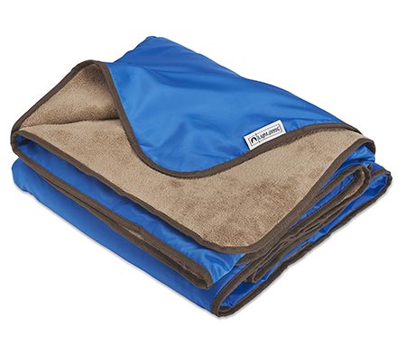 11. XL Plush Fleece Outdoor Rainproof and Windproof Blanket