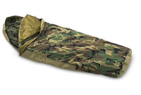 10. Woodland Camouflage Waterproof Bivy Cover